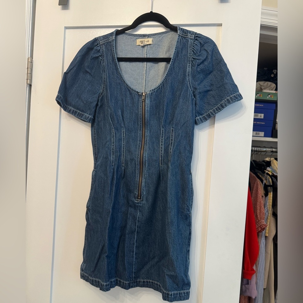 Madewell Blue Denim Dress - worn one time
